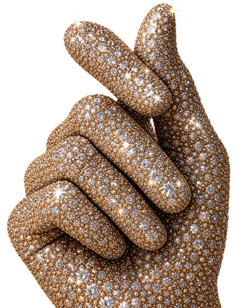 The $HODL mark: the diamond hand